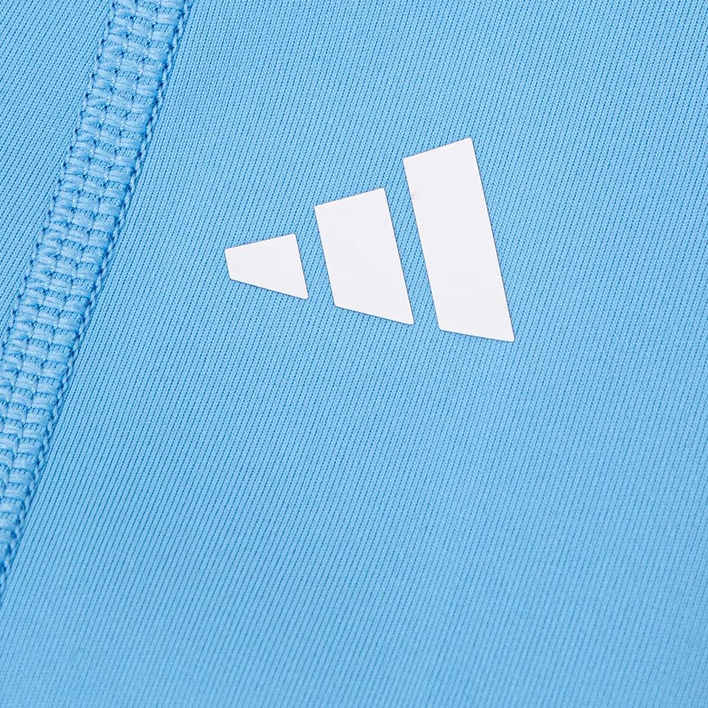 Adidas Optime Power 7/8 Formující fitness legíny na jógu s vysokým pasem Dámské spodní díly Světle modrá JI6936