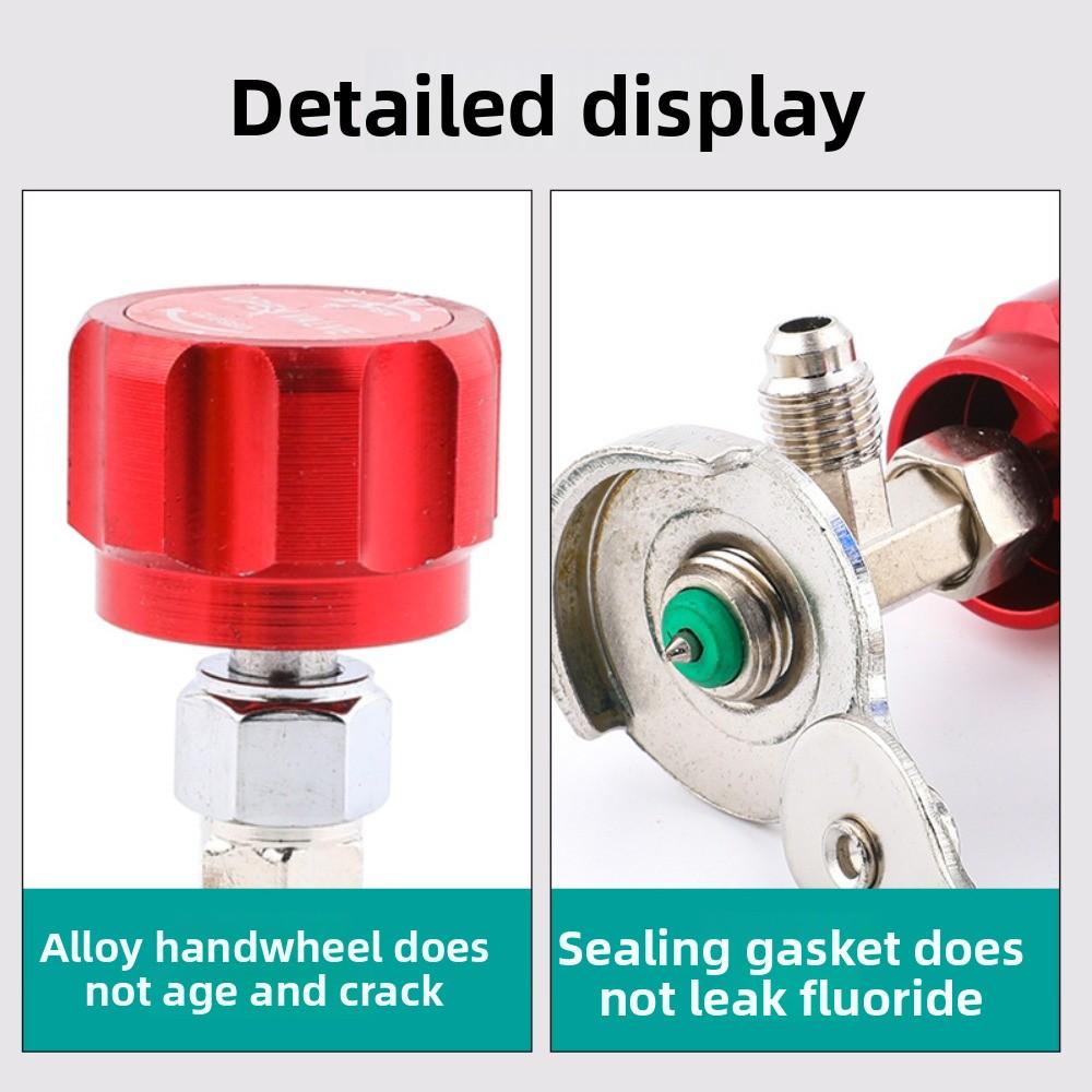 Kältemittel Flaschenöffner Klimaanlage Kältemittel Dosenanzapfventil Flaschenöffner Werkzeug Messing Abgabeventil R410 D4L5