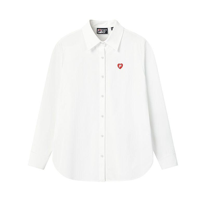 FILA CNY Shirt Women's Cloud White F11W619413FWT
