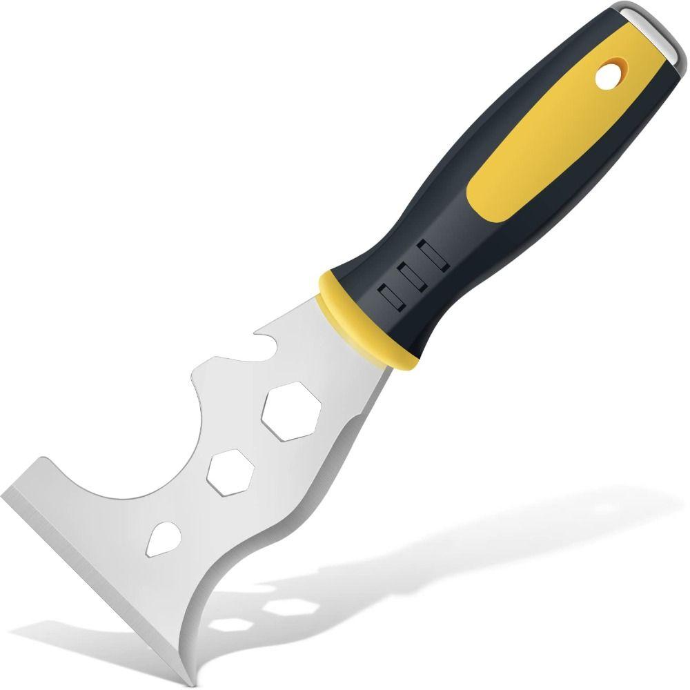Stainless Steel Scraper Tool 13-in-1 Multi Paint Tool Anti-slip Paint Spatula  Painting