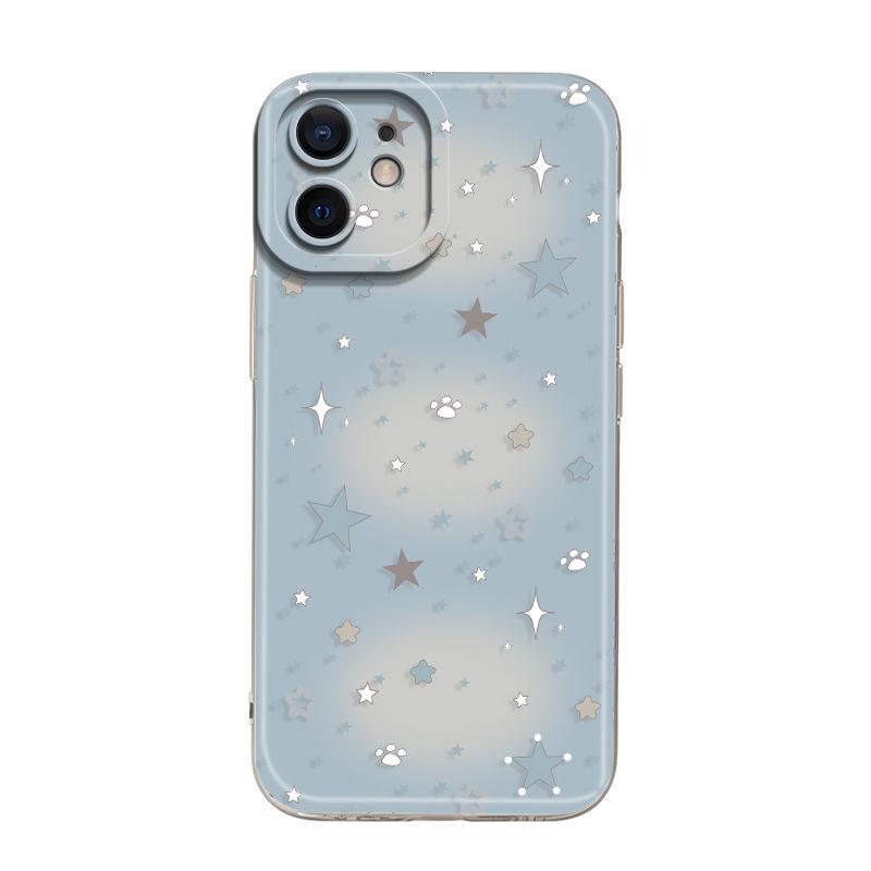 Smudge and Gradually Change The Stars RealmeGTNeo3 Mobile Phone Case Premium All-inclusive Silicone Soft Protective Case Couple