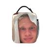 Haaland Lunch Bag Portable Lunch Box Men School Graphic Cooler Bag Funny Oxford Tote Food Bags