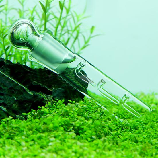 Glas 3-Loch Aquarium Schädlingfänger Aquarium Planarien Egel Wurmfalle Reiniger