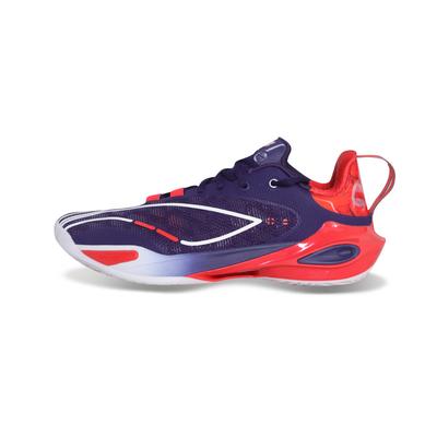 Li Ning Flash 11 Edición PE Dragón León Cómodas Moda Absorción de Impactos Antideslizantes Resistentes al Desgaste Zapatillas de Baloncesto de Caña Baja para Hombre ABAU053-22