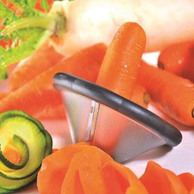 Fruits Vegetable Carrot Cucumber Spiral Slicer Carving Knife Kitchen Cutter Tool
