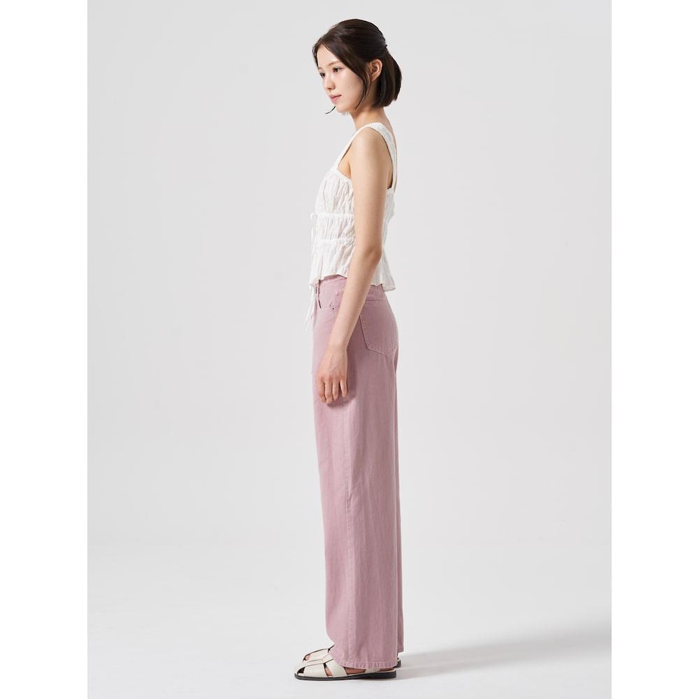 8SECONDS Cotton Straight Pants Pink (354721Mb1X)