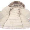 Moncler H20931A0013559685 1 Down Jacket Gray Nylon Women