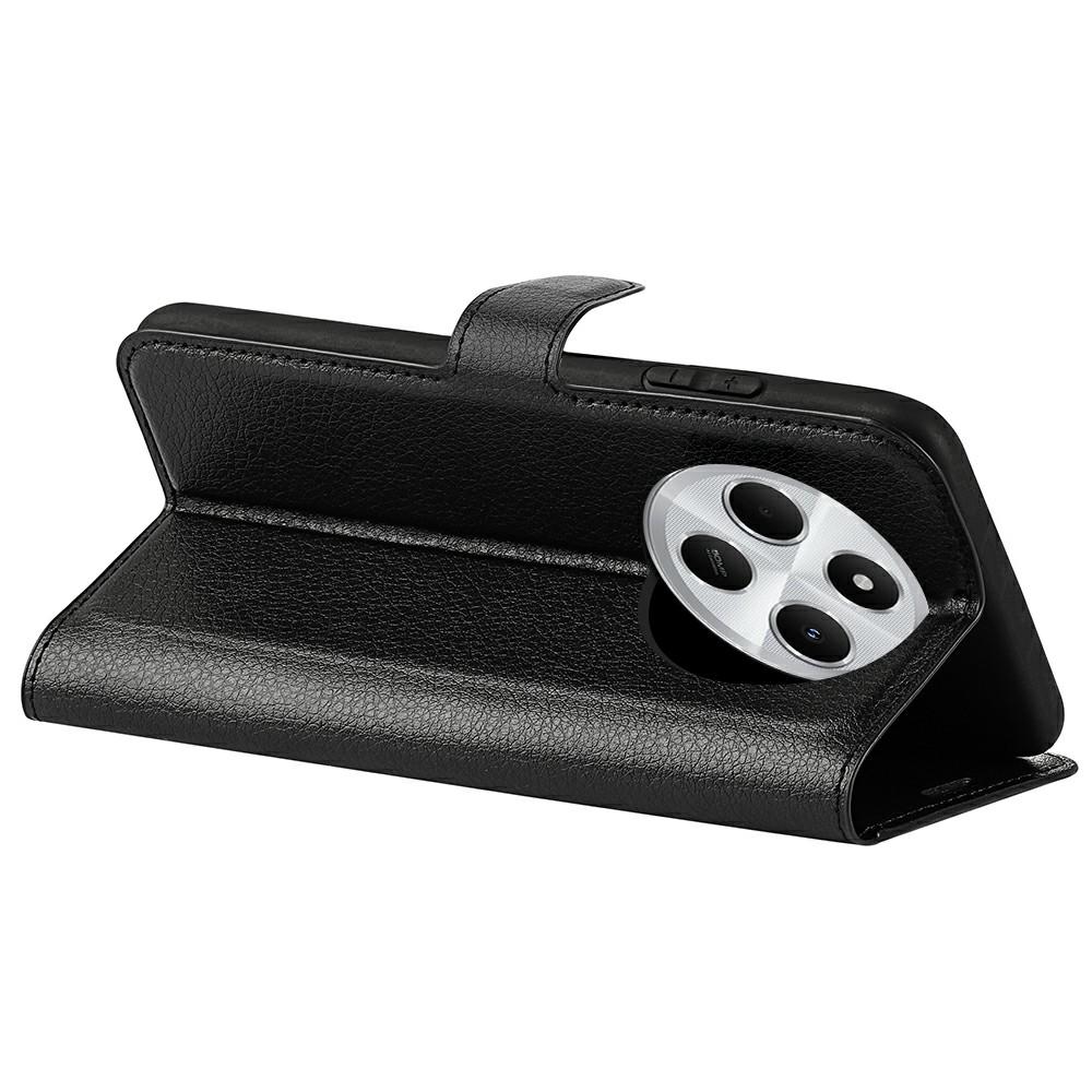 For Xiaomi Poco C75 4G/Redmi 14R 5G/14C 4G Case Litchi Texture Shockproof Leather Wallet Phone Cover