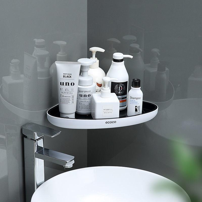 Bathroom Storage Shelf Shower Snap Up Punch-free Corner Shelf Shampoo Holder Basket Shelf Wall Shelves For Shelving Kitchen