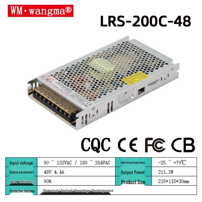 35W-450W Single Output Switching Power Supply: 5V/12V/15V/24V/36V/48V for 3D Printers