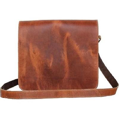 Nuevo bolso bandolera de cuero, maletín para portátil, maletín de oficina, regalo para hombre, bolso de hombro desgastado para ordenador.