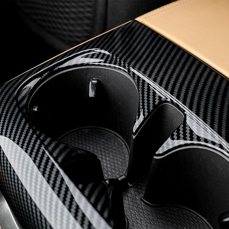 Interior Accessories Rear Row Water Cup Cover Trim For KIA Carnival KA4 -2026 Car Tuning LHD