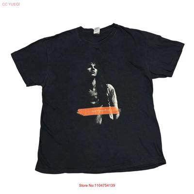 Charlotte Gainsbourg T Shirt Large Tour Concert Indie Band Feist PJ Harvey Y2K Vintage Washed Soft Homme Stylish Casual Unisex