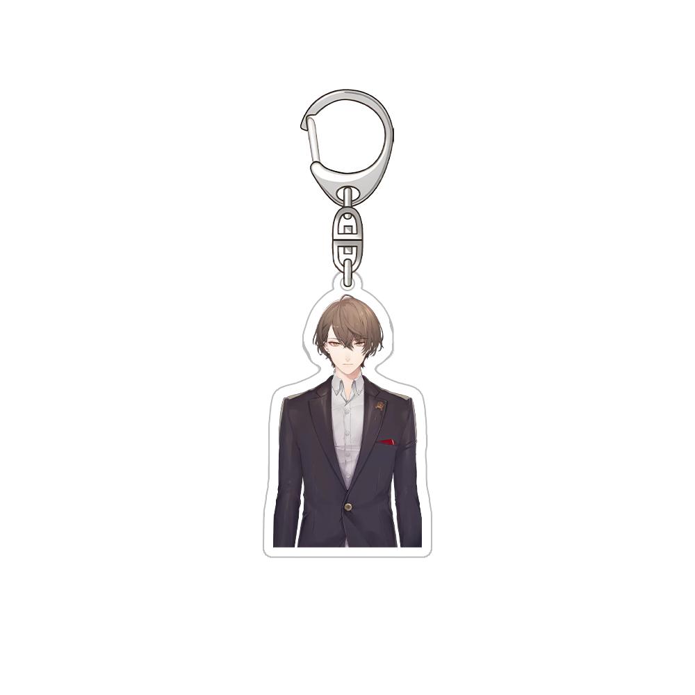 Nijisanji Kitakoji Hisui Seraph Dazzlegarden Yaguruma Rine Togawa Nonoha Inami Rai Official Acrylic Keychain Bag pendant Gifts