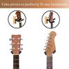 Guitar Wall Mount 2 Pack, Ash Hardwood Guitar Hanger, U-Shaped,Guitar Holder Hook Stand Wall for Acoustic, Electric Guitar, Banjo, Bass