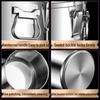 304 Stainless Steel Sealed Food Storage Container