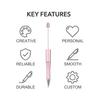 YOKIVE 20 Pcs Beadable Pens, Plastic Ballpoint Pens with Beads for Women Men Gifts, DIY Crafts, Decorations, Office Supplies (Pink) - Multi-purpose