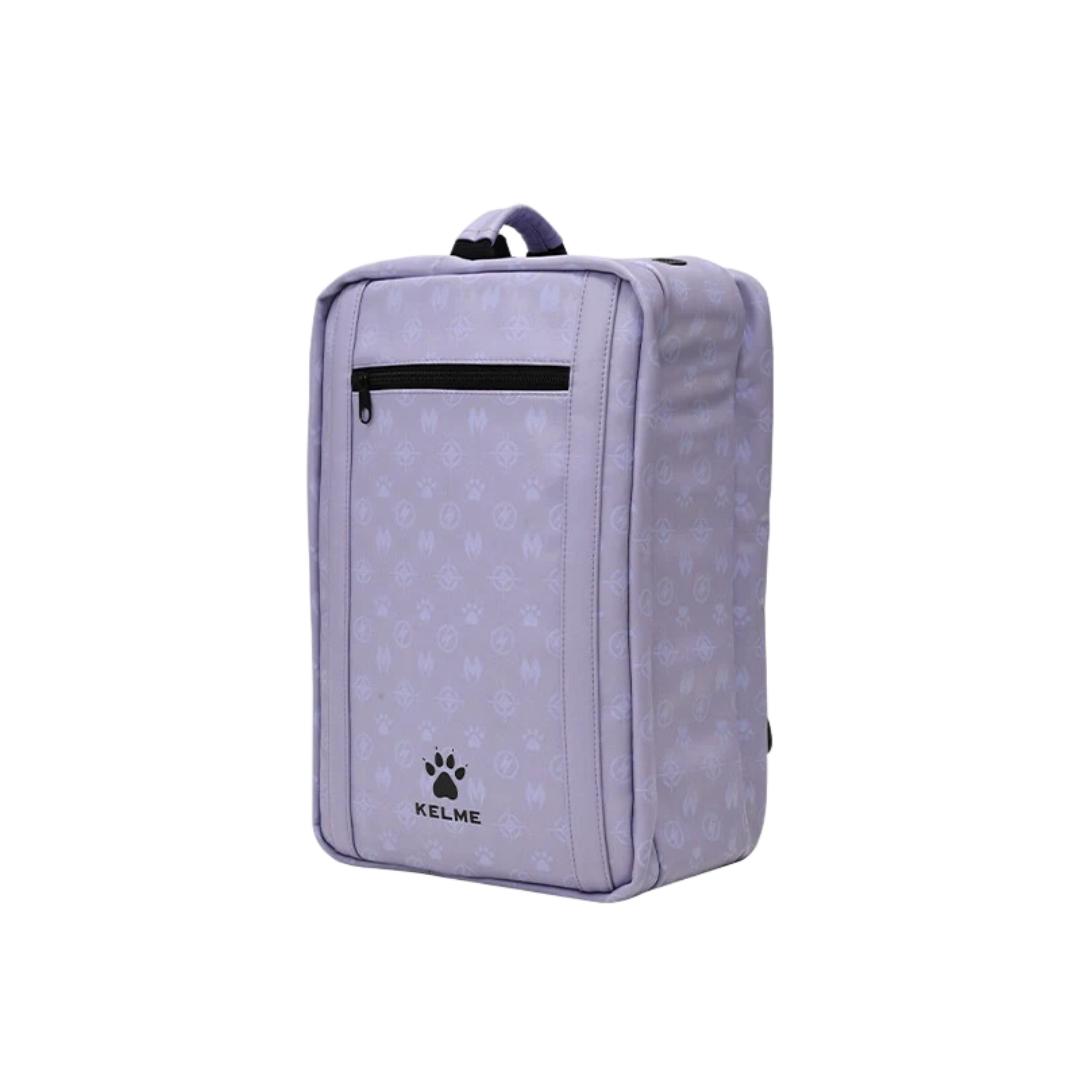 

KELME Soccer Training Equipment Bag, Large Capacity Multi-Layer Backpack to Store Soccer Shoes, Purple, One Size Fits All фіолетовий