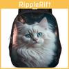 Cute Cat 15-inch Spacious School Backpack Lightweight For Kids Unisex