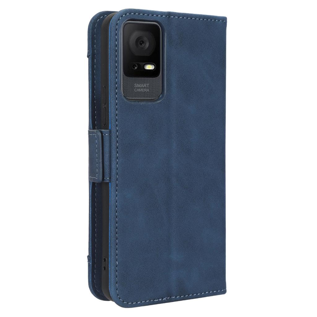 Wallet Phone Flip Cover for TCL 405/406/408/T506D,PU Leather Phone Case Multiple Card Slots Magnetic Phone Stand Shell