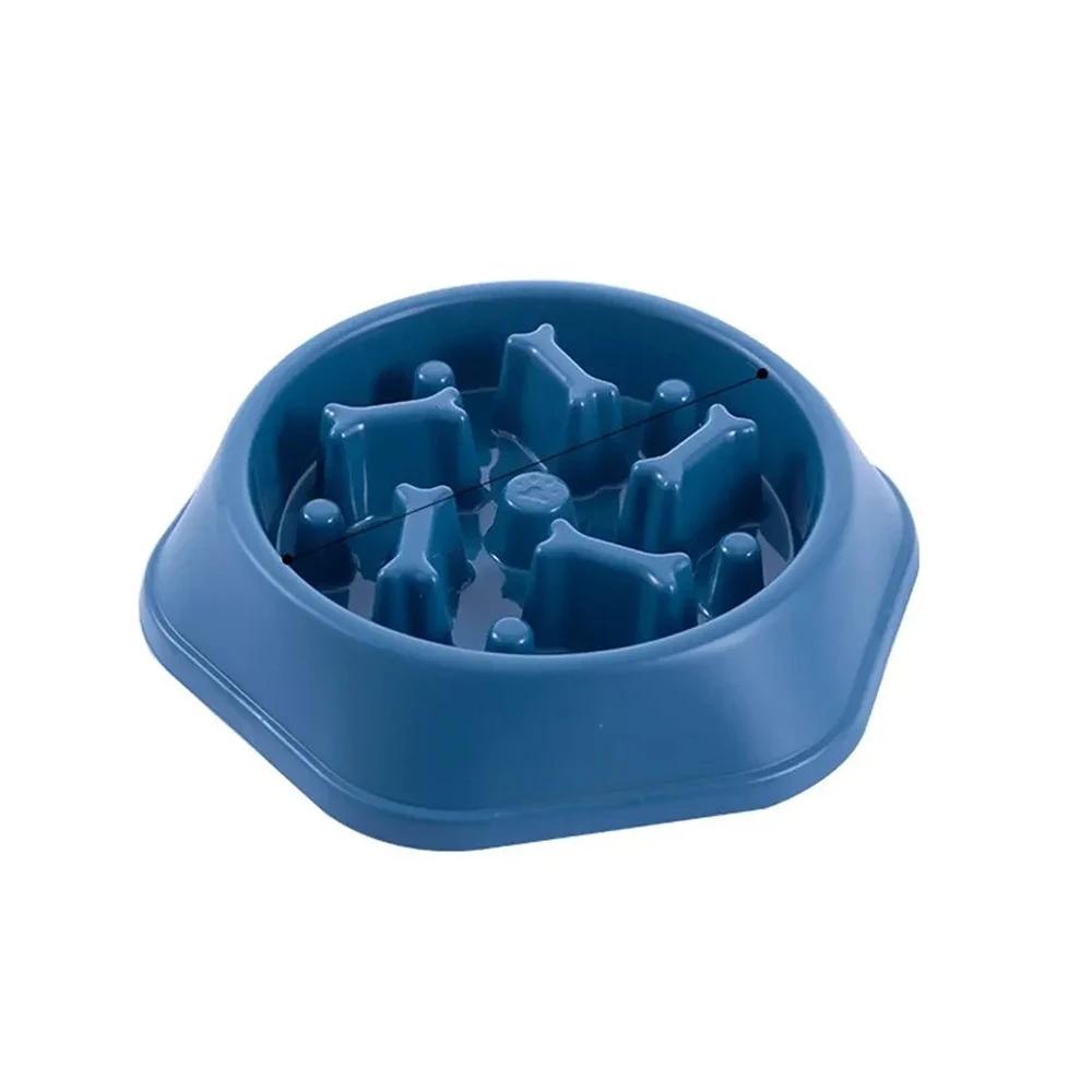 

Миска для медленного кормления питомцев, миска для кормления против удушья, пластиковая миска из ПП, домашняя тарелка для еды для собак, кошек, товары для кормления против заглатывания