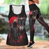 Unity of Animals Pattern Print Yoga Outfit for Women Fashion Workout Leggings Fitness Sports Casual Yoga Set Sports Suit