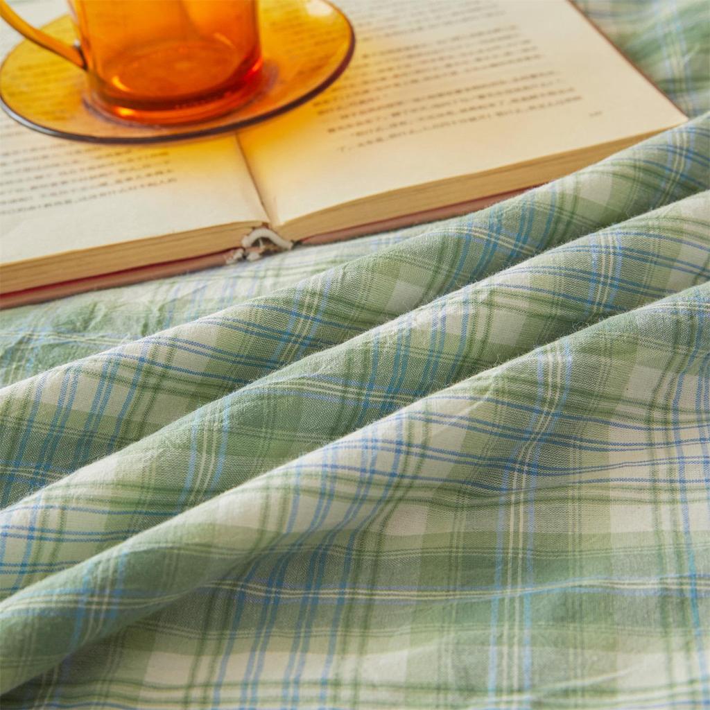 Muji-style Pure Cotton Summer Quilt – All-Cotton, Machine Washable Air Conditioning Quilt for Dorms