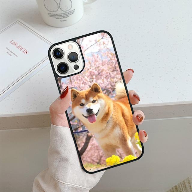 

Funny Shiba Inu Phone Case For iPhone 17 Air 14 15 16 13 12 Cover For Apple 14 15 16 Pro Max 6S Plus Coque iPhone 17