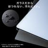 SANWA DIRECT Gaming Glass Mouse Tempered 35 X 26 3 Mm 9H Medium Black Pad, Glass, Cm, Thickness, Hardness, Size, (200-MPD034BK-M)