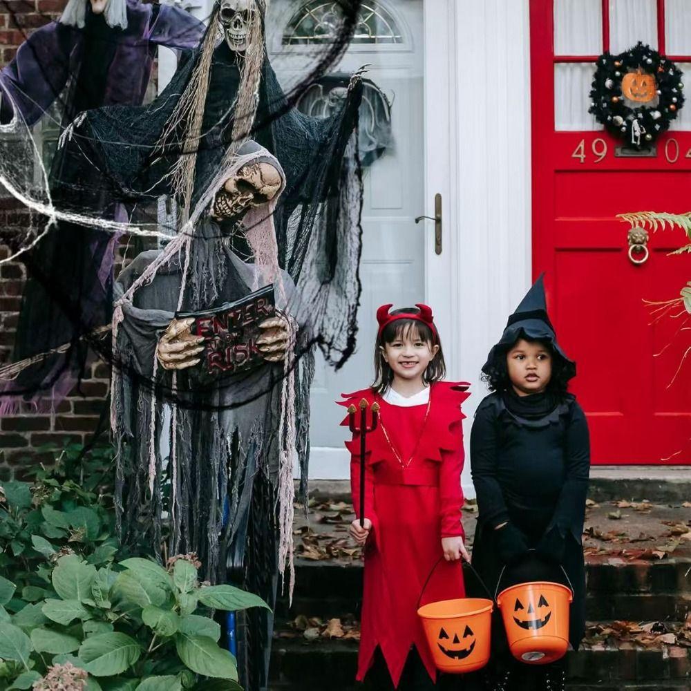 Reusable Halloween Gauze 76x183cm Spooky Mesh Gauze Scene Prop Creepy Gauze Cloth Doorway Wall