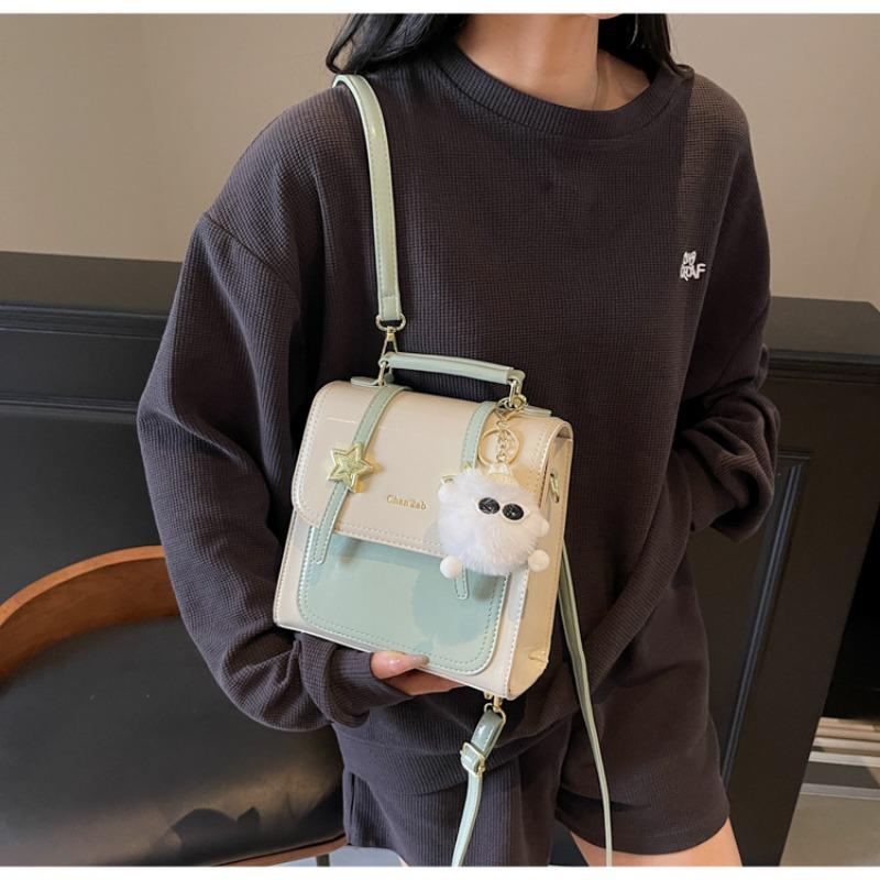 Premium texture women's new popular fashion commuter schoolbag college student hand carry small backpack backpack