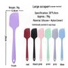 All-in-One Silicone Baking Spatula & Leveling Knife Set