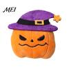 Plush Halloween Pet Toy Theme Cat Toy, Soft Ghost Bat Pumpkin Cute Bite-resistant Stuffed Chew for Indoor Cats Boredom Relief Holiday Photography
