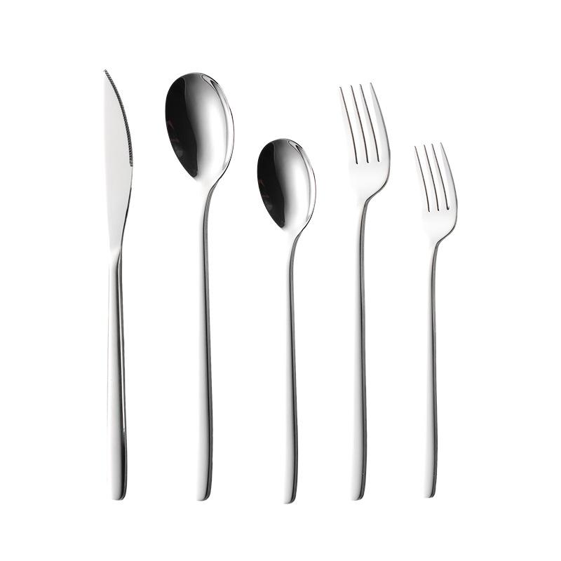 410 Edelstahl Koreanisches Ruyi Messer, Gabel und Löffel Multi-Spezifikation Geschenk Hotel Westliches Tafelgeschirr Tragbares Tafelgeschirr