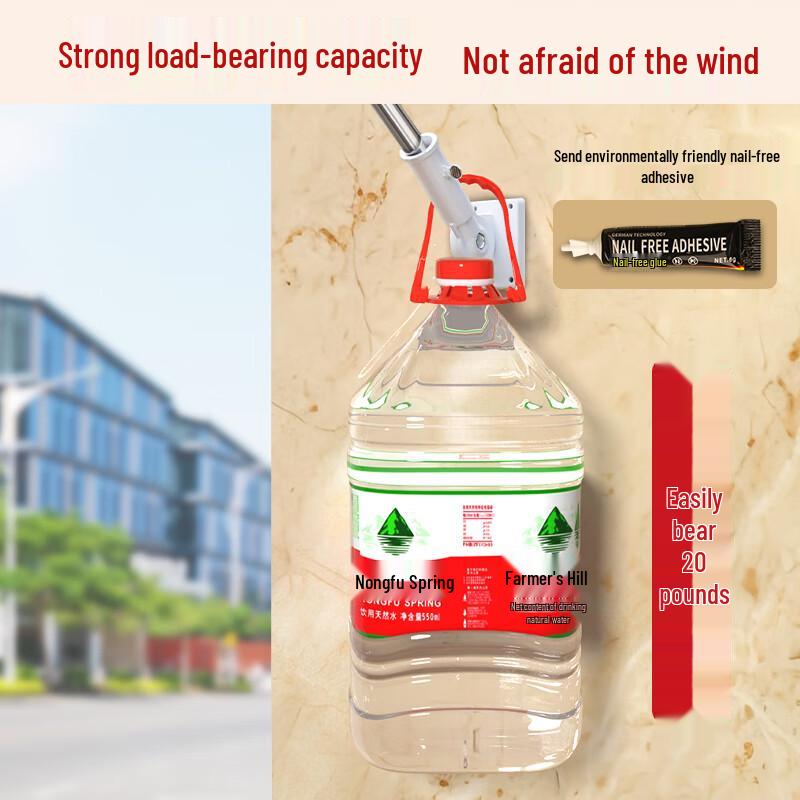 Yisanwei Outdoor Wall-Mounted Red Flag Set