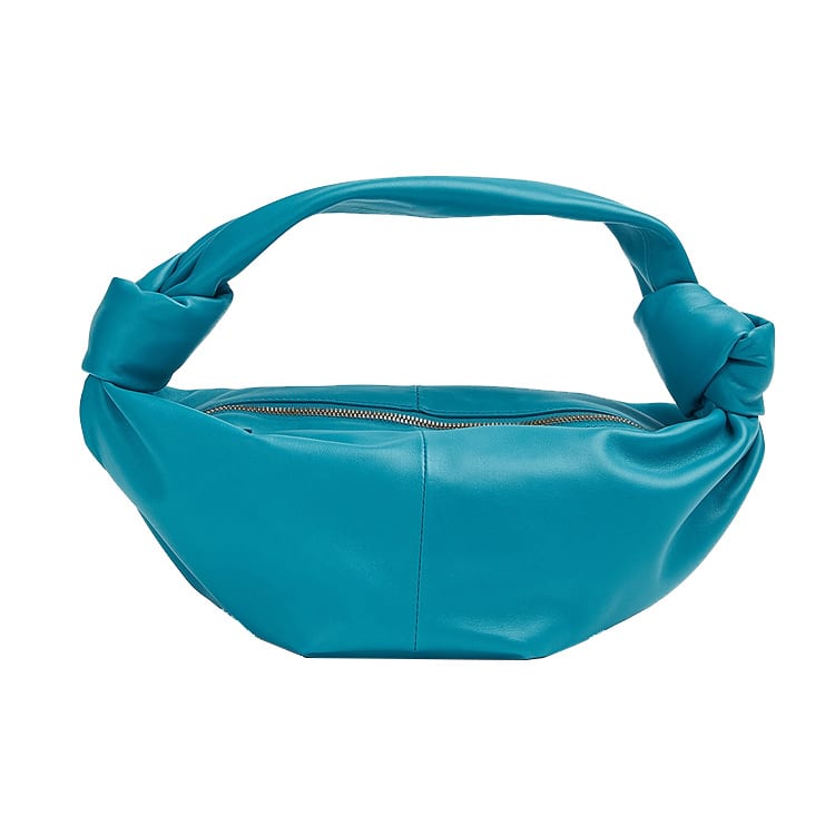 Bottega Veneta Nappa Calfskin One Shoulder Handbag Women's Wild Duck Green 629635-VCP41-3118