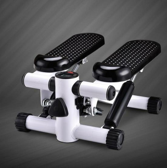 Silent Hydraulic Pedal Stepper, Installation-Free Home Fitness and Waist Twisting Exercise Machine