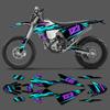 PowerZone Custom Team For KTM SX SXF MX 2019 2020 2021 2022 EXC XCW Enduro 2020-2023 125 to 500cc Graphics Decals Stickers Kit
