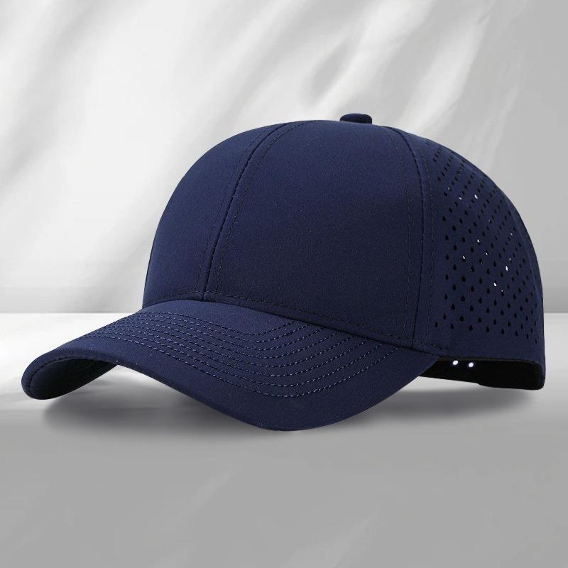 Summer sunscreen sunshade anti-splashing baseball cap embroidery printing laser punching mesh sun hat