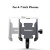 Bicycle Phone Holder Motorcycle Handlebar Mobilephone Support Aluminum Alloy 360 Rotation MTB Bike Accessories