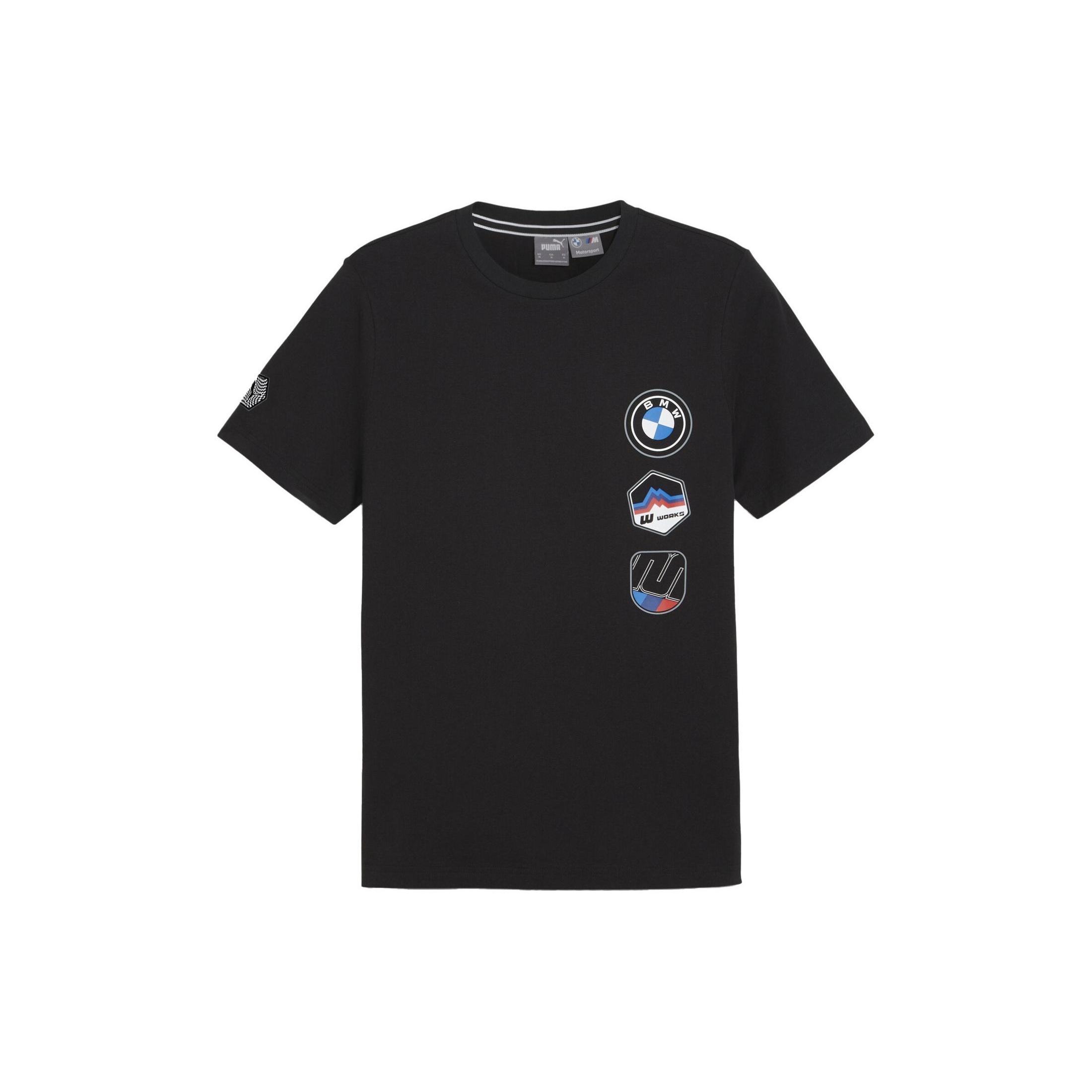 PUMA x BMW Motorsport Garage T-shirt  Black  Men s 625575-01 S