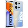 For Infinix Smart 9 8 7 6 Note 30 40 Pro Plus 12 11 Pro VIP Zero 30 40 GT 20 Pro Case Clear Soft Silicone Shockproof Cover