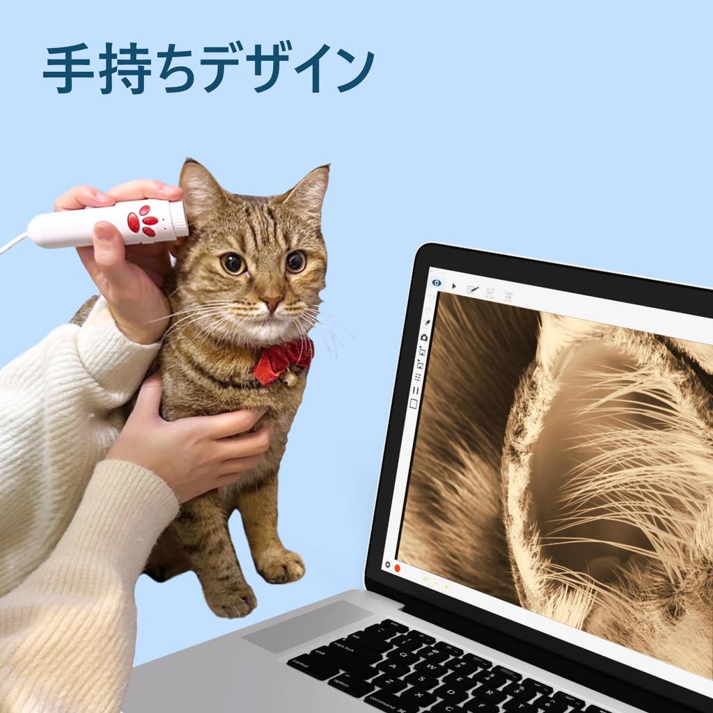 INSWAN In USB Document CMOS Portable Microphone LED Light Compatible with and iPad for Online Zoom Video Live and Working from Home INS-3 (Made