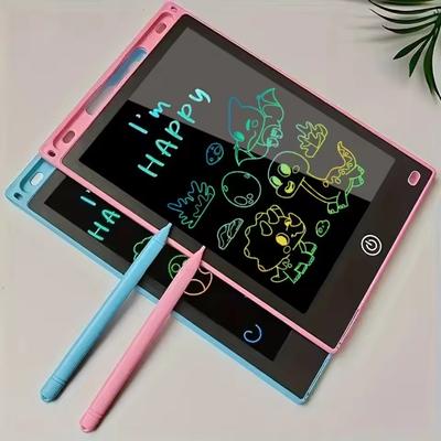 8.5 Inch LCD Drawing Tablet Portable Reusable LCD Writing Tablet Erasable with Battery Electronic Tablet Board Birthday Gift