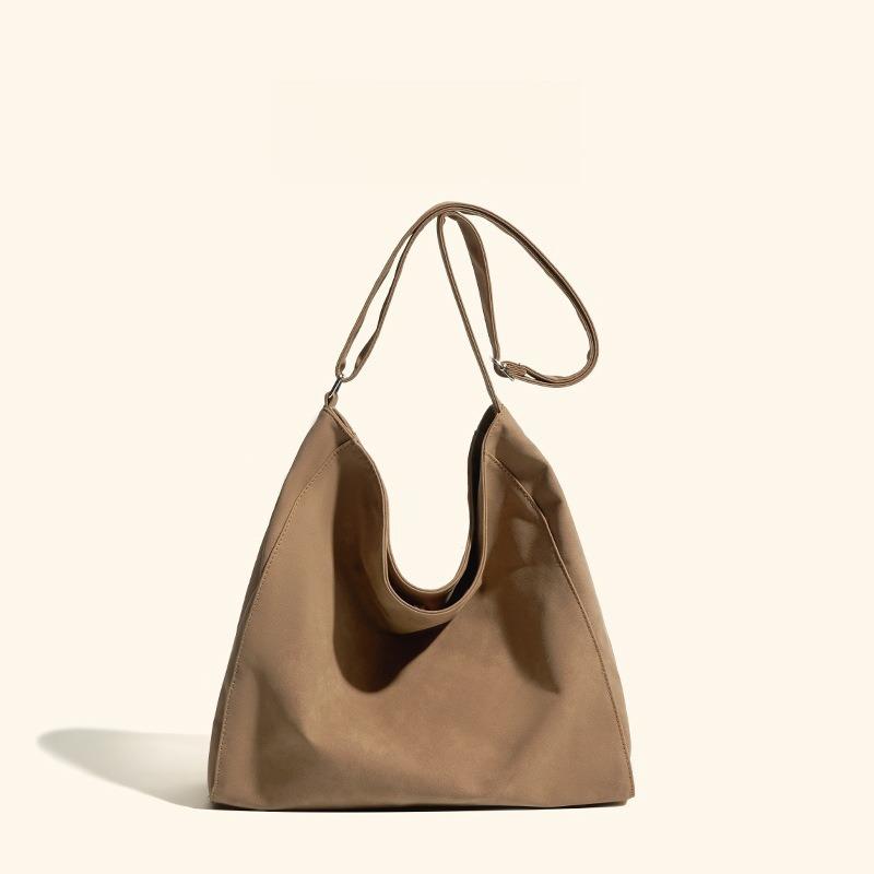 

Vintage Large Capacity Single Shoulder Underarm Bag Casual Versatile Bag for Women 2025 New Style Textured Fashion Niche Tote Bag світло-коричневого кольору