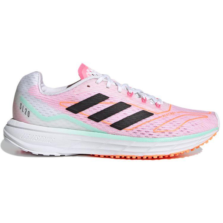 Adidas Sl20.2 Готовы к лету Удобная легкая ткань Амортизация Нескользящие Прочные Дышащие Низкие Повседневные Кроссовки для бега FW2198