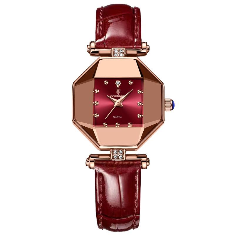 Top New Brand Waterproof Women s Watch Square Distinctive Small Green Watch Quartz Wrist Watch