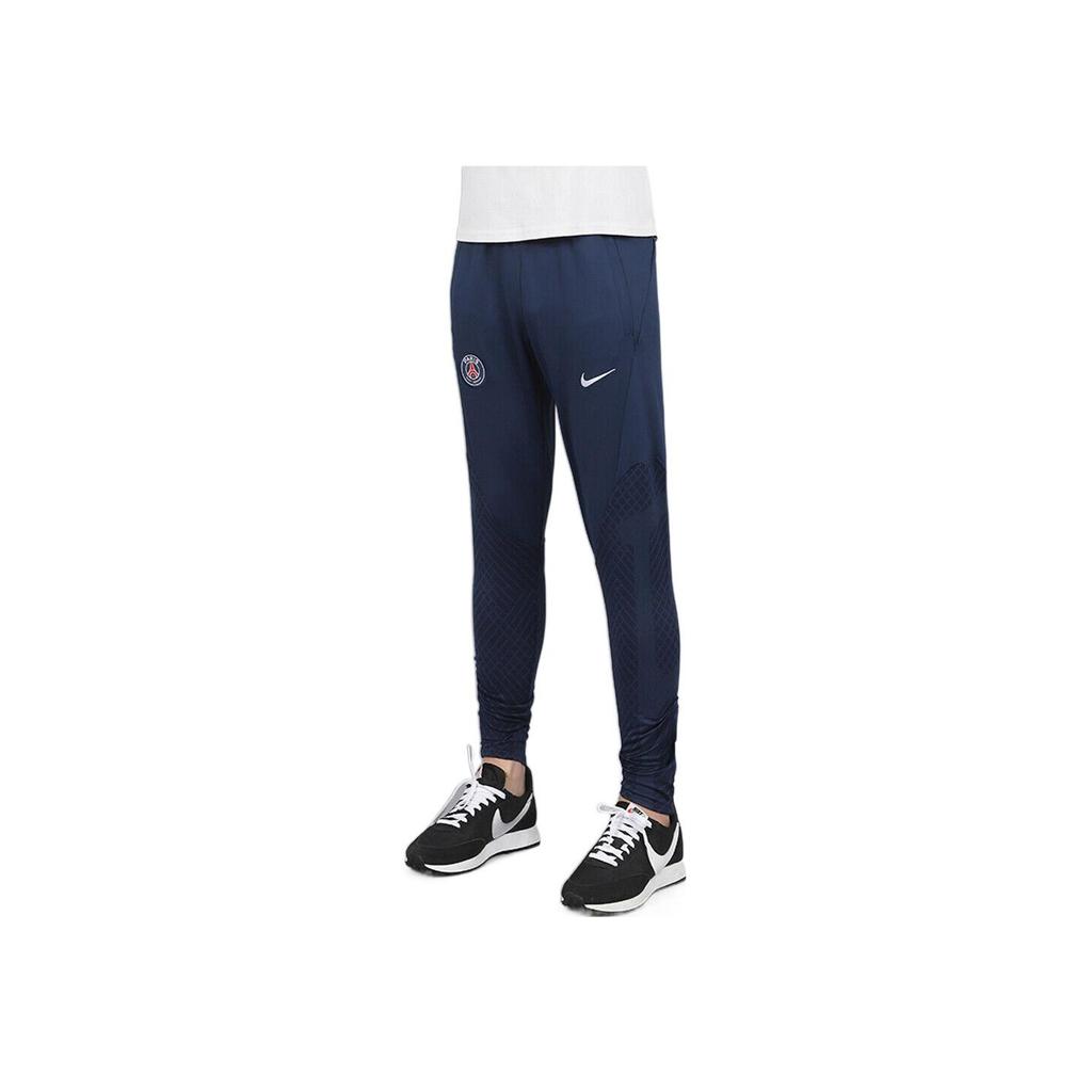 Nike Einfarbiges Logo Fußball Sport Lange Hose Herren Unterteile Blau DJ8550-410