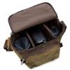 Vintage Canvas Fotografie Schultertasche Sling SLR Kamera Tragetasche Kleine Reisetaschen für Nikon Sony Canon