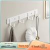 Punch-Free Wall-Mounted Coat Hook for Bathroom, Fitting Room, Behind Door, and Towel Storage